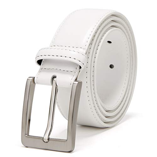 Image of XOUXOU Men's Casual Leather Jeans Belts Classic Work Business Dress Belt with Prong Buckle for Men