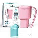Jarra Filtradora de Agua Rosa Fabricada en España ALKANATUR Drops para...