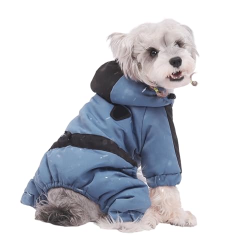 MZRAN Winterfeste Hundejacken mit vier Beinen, modisch, bequem, warm, Wintermantel für kleine bis große Rassen, Outdoor-Aktivität, Hundebekleidung