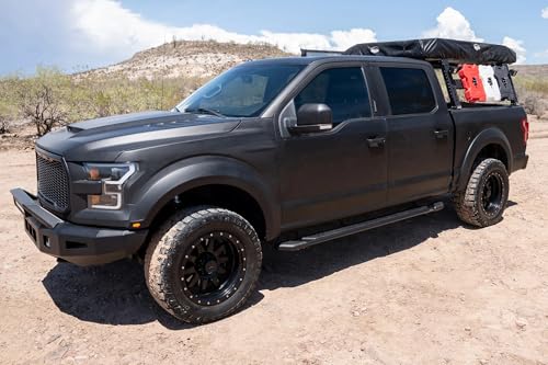 Estribos Raptor Series Running Boards 5in Negro Aluminio miniatura 5