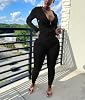Conjunto de 2 Piezas para Mujer Nimsruc, Tracksuit Bodycon Casual con Pantalón Jogger 8