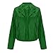 YMADREIG Womens Fringe Jacket Faux Suede Leather Jackets Tassel Motorcycle Cowgirl Outfits Fall Fashion Western Crop Jacket