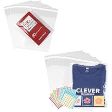 200pcs 9x12in cellophane bags +100pcs Tshirt bags