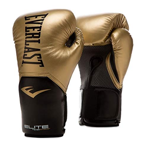 Everlast P00002353 Elite V2 Training Glove Gold 16OZ