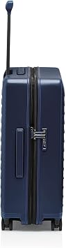 Bric's PORSCHE DESIGN 27 inch Expandable Spinner Luggage - Expandable Depth of 1.5 - Hardside Travel Suitcase - Roadster Collection - Dark Blue Matte