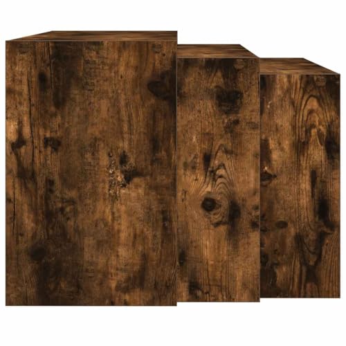 Table de chevet et salon lot de 3 tables d'appoint gain de place