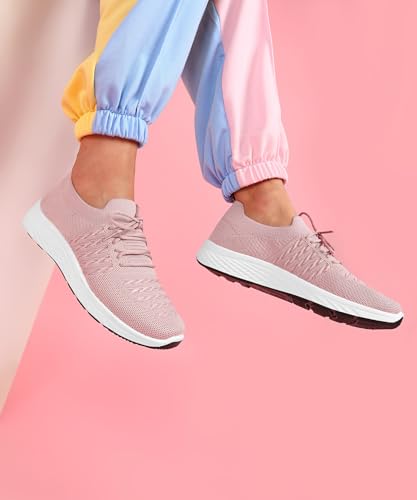 Image of Aqualite Trending SKY-04 Casuals Walking Shoes with Lace-Up & Slip-Resistance Dailywear Shoes for Women