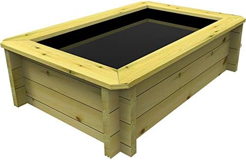 The Garden TImber Company Wooden Fish Ponds 1.5x1m 429mm Height 360L