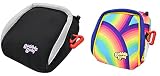 Two Bubble Bum Inflatable Booster Seat for Car, Travel Car Seat for Kids 40-100 lbs - Portable Boost