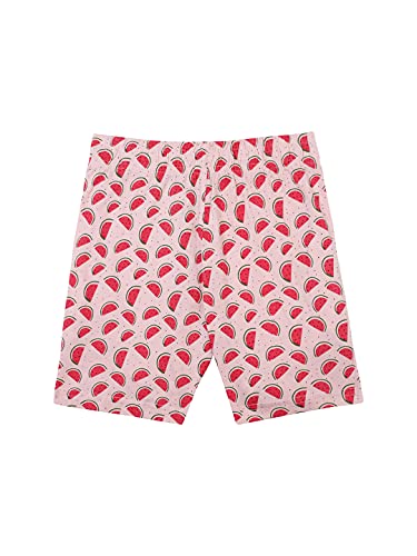 Image of Proteens Girl's Rose Pink Printed Shorts
