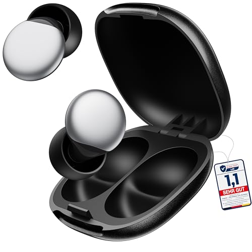 #1 2026 Nouvelle Version Ieapiar Bouchon d‘Oreille, 47 dB Silicone bébé, Conçu pour l‘Anatomie de l‘Oreille Européenne, Idéal pour la Réduction du Bruit, Ronflements, Concerts & Dormeurs sur le Côté