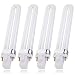 CCbeauty 4x Brand New UV-9W-L UV Gel Light Bulb Tube For Nail Art Curing Lamp 365nm Dryer