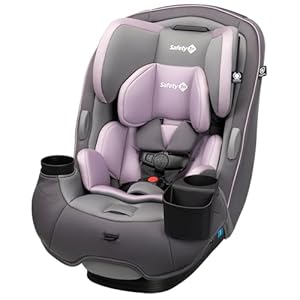 Safety 1st Crosstown DLX All-in-One Convertible Car Seat, Lavender