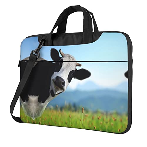 Sacoche ordinateur portable 13 14 pouces pour les cours et le bureau motif cochon