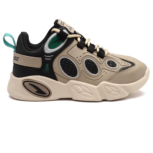 Image of ASIAN Kids VISION-01 Stylish Casual Chunky Sneakers with Laces for Boys, Trendy and Comfortable Shoes Perfect, Walking, and Outdoor Play, Lightweight and Durable Design Suitable for Kids