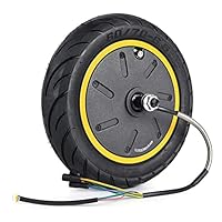 Sunydog Moteur de Roue motrice 36V 500W, 60/70-6,5 Motor Elektroroller Motorrad für Max G30 Elektroroller Hinteres Antriebsrad Reifen Motor Reparatur Ersatzteile
