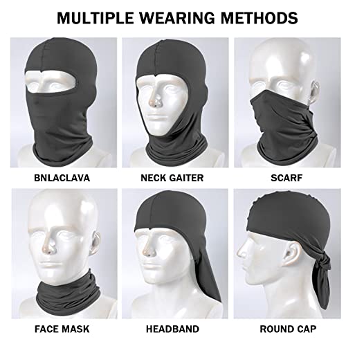 Image of Balaclava Windproof Gaiter Summer Cooling Neck Gaiter UV Protection Ice Silk for Men Women