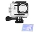 Vemico Action Camera Waterproof Case for AKASO EK7000 EK5000/ DBPOWER/Lightdow/Campark/WIMIUS/EKEN/ SJ4000/ ODRVM/Lightdow/APEMAN/NEXGADGET with Anti-Fog Inserts (Clear)