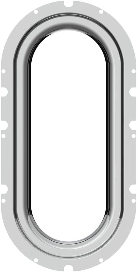 Chrome Interior View Window Trim, 1977-2004 Peterbilt 330, 335, 359, 377, 378, 379, Custom Upgrade