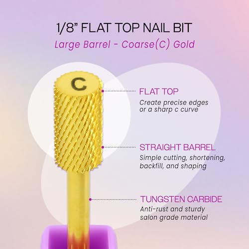 Broca PANA 1/8" Carburo para Manicura y Pedicura miniatura 5