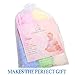 Organic Infant Burp Cloths (5 Pack – Large 18 x 12) | Ultra Absorbent Muslin Spit Up Rags | Premium Quality 100% Cotton Nursing Towels | Unisex Burpee Set for Baby Boys & Girls