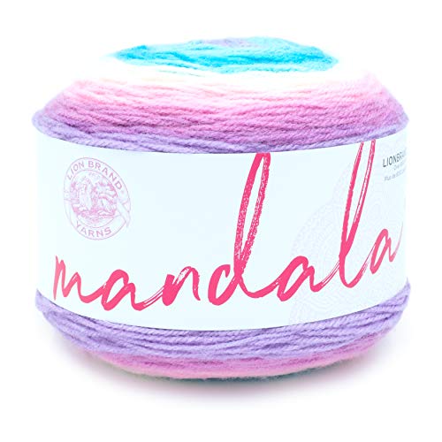 Lion Brand Yarn Company 525-232 - Hilo de mandala, Liger, una madeja