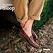 Sebago Sloop Waterproof Boat Shoes - Full-Grain Leather Loafer-Style Moccasins with Snug Leather Sock Lining and Non-Marking, Non-Slip Rubber Outsoles, Brown-Gum - 9.5 Regular