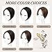 Mekylio Hair Toppers for Women with Thinning Hair Extensions 360° 3D Toppers Hair Pieces for Women Clip Ins Fake Bangs Hair Pieces Perfect Solution for Stylish Upgrade