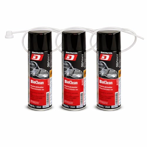 BioClean Higienizante & Bactericida 400 ml Datacol – Spray Profesional para Aire Acondicionado y Climatización | Elimina Bacterias, Hongos y Malos Olores + Fragancia Fresca (3, 400 ml)