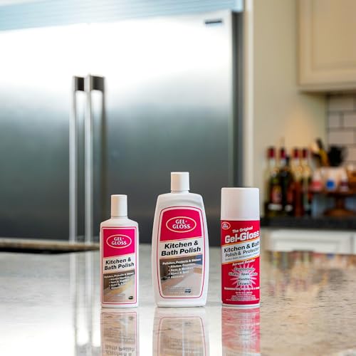 Industries GG-1 Gel-Gloss Kitchen and Bath Polish, 16 Fl. Oz, White