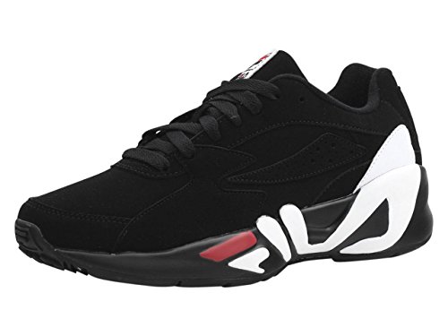 Fila Men's Mindblower Black/White/Fila Red Sneakers Shoes Sz: 7.5