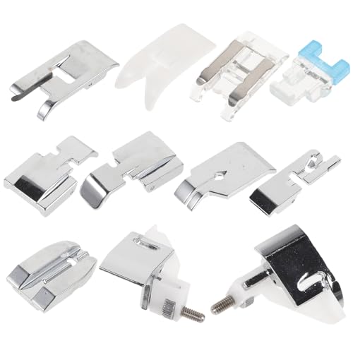 Set de 11 Pies Prensatelas Multi-Función Reemplazables para Máquina de Coser