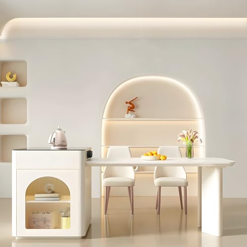 Tira de luces LED blanca dimmable 33 pies con control remoto miniatura 7