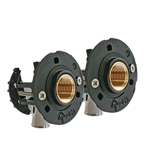 Platine de douche à sertir PER FIXOPLAC diamètre 16 et 12 (Diamètre 16)