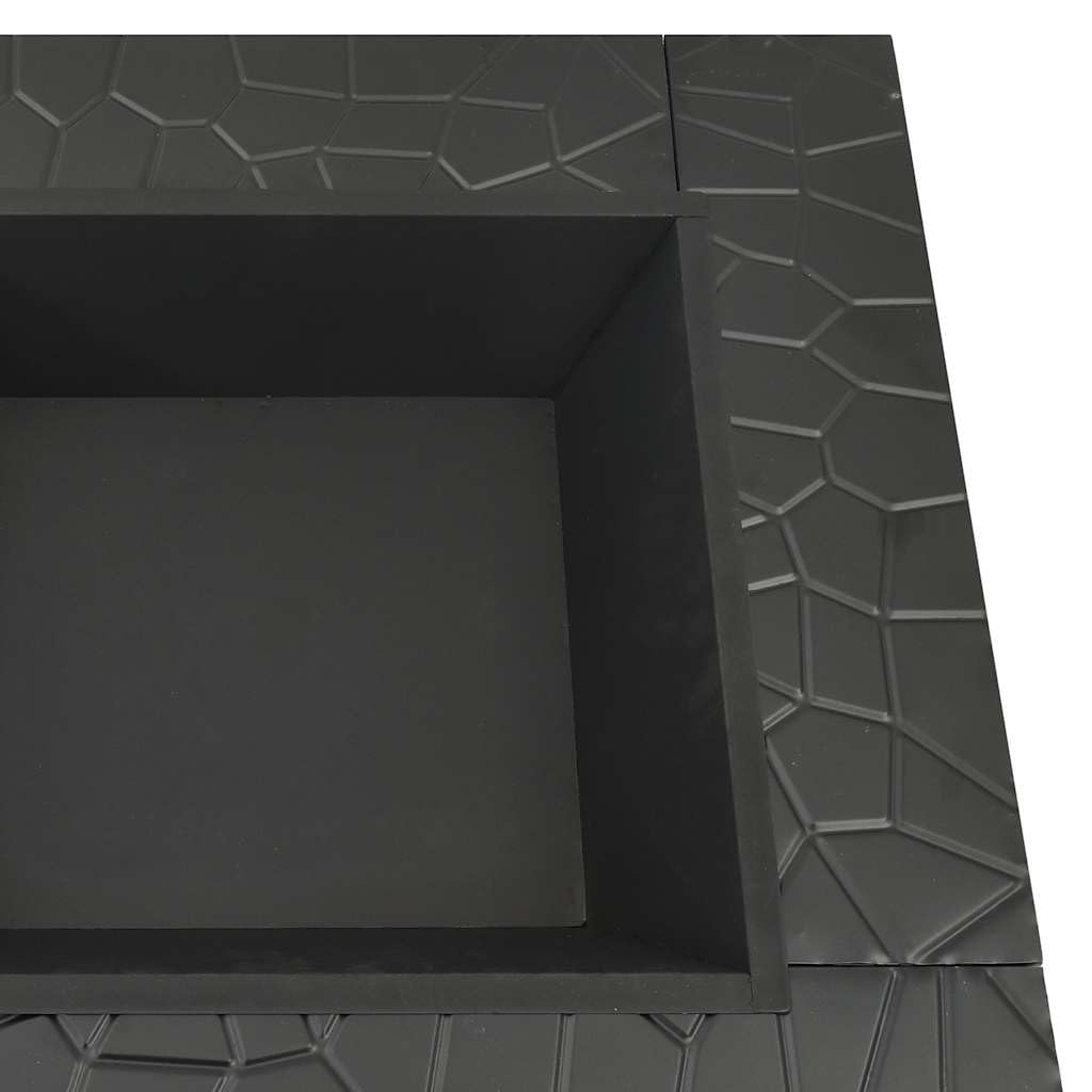 Kominek Patio stal 81 x 81 x 47 cm XXL