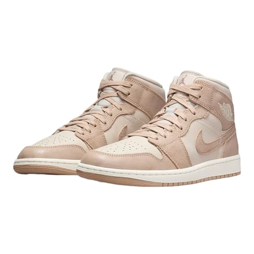 Nike Air Jordan 1 Mid Feminino, Legened marrom claro, 7.5