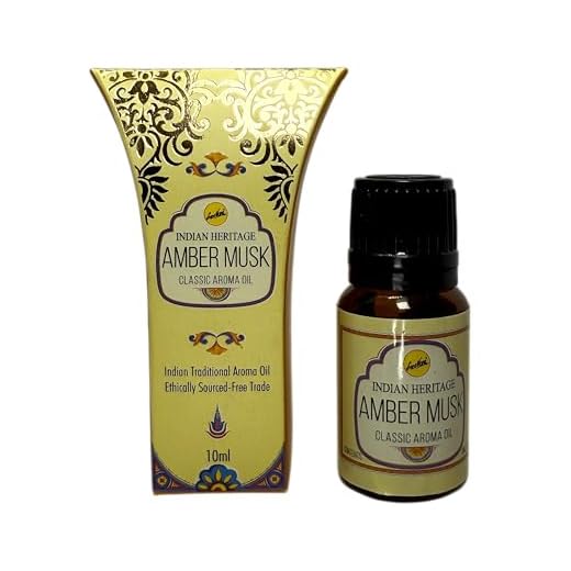 Aceite de Fragancia Ámbar Almizcle SREE VANI 10 ml. - HOSTENATURA