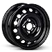 For 2004 Chevrolet Aveo 14 Inch Painted Black Rim - OE Direct Replacement - Road Ready Car Wheel