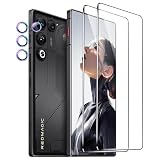 Heioloo 2 Pi�ces Verre Tremp� pour ZTE nubia RedMagic 11 Air, [2+2 Pi�ces] Protection �cran et Cam�ra Arri�re Protecteur, Duret� 9H, Sans Bulles, Ultra Transparent, Anti-Rayure