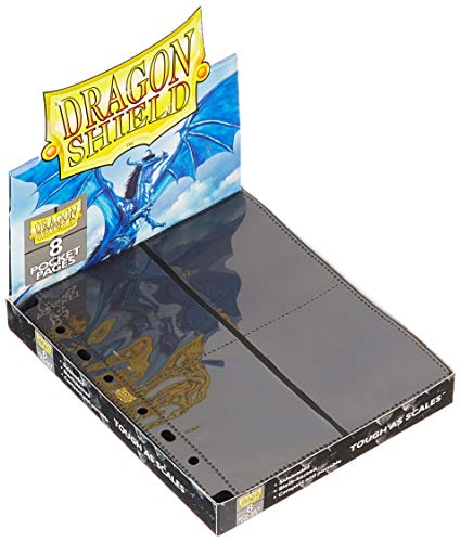 Dragon Shield 8 Pages protection antichute Sideloaded Clear 10303