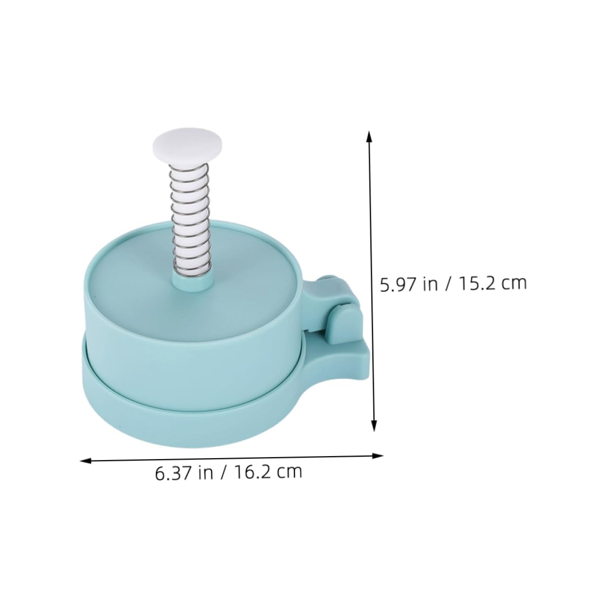 Cabilock Burger Patty Maker Multi Purpose Pressing Meat Tool for Easy Homemade Burgers Sturdy PP Material for Family Gatherings and Parties Simple Operation for All Ages