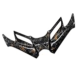 Motorcycle Fairing Wings - Front Beak Wing Extension Fall Protection, Aerodynamic Motorbike Air Deflectors | Absorbing Riding Accessory Wind Stability Enhancement Crash Guard Design for Street