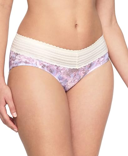 Image of Warner's Women's No Pinching No Problems Dig-free Comfort Waist With Lace Microfiber Hipster 5609j, Retired Colors