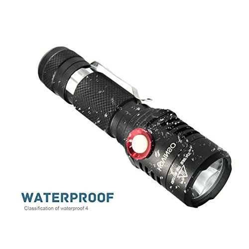 Torcia LED Aluminium Flashlight Torcia Night Light...