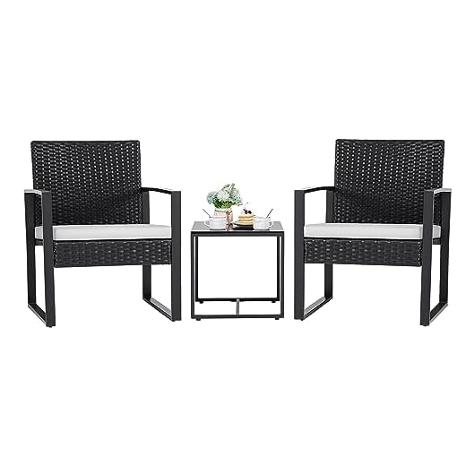 Modern Wicker Patio Furniture Set for Outdoors