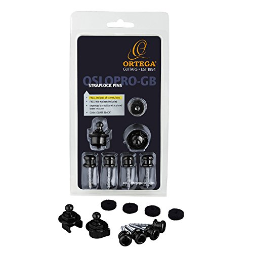 Ortega Strap Lock Pro OSLOPRO-GB Gloss Black