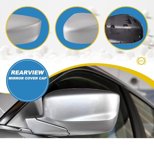 Boîtier de rétroviseur Accord 8th Gen finition premium ajustement précis