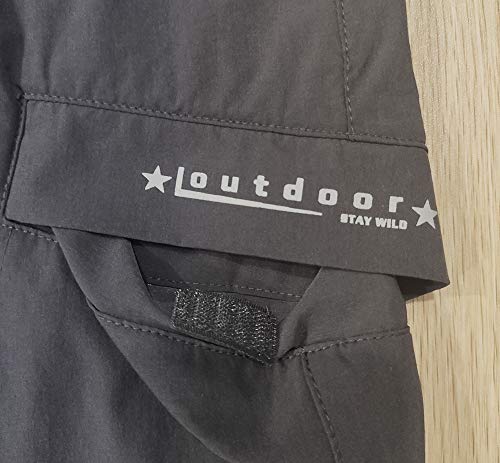 Image of Tactical Workout Shorts for Men Outdoor Casual Quick Dry Hiking Cargo Shorts with Multi Pockets 28-46 (No Belt)