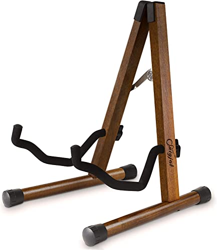 SNIGJAT Electric Guitar Stand, Sturdy Acoustic Guitar Stand, Adjustable Guitar Stand, Guitar Display Stand Guitar Floor Stand with Foam Padded, Folding Guitar Stand Compatible for Bass Cello Ukulele