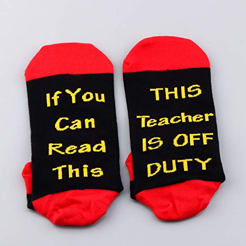 Chaussettes enseignant LEVLO cadeau fin d'année scolaire - 5